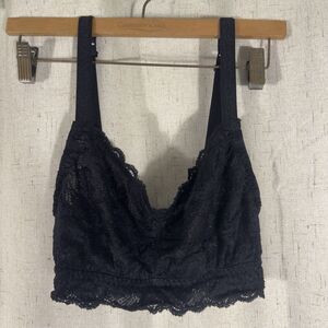 Cosabella Never Say Never Curvy Sweetie Hook & Eye Bralette Black NEVER1316 SPP